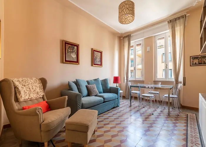 Guesthost - Bright Apt - San Pietro & Castel Sant'Angelo